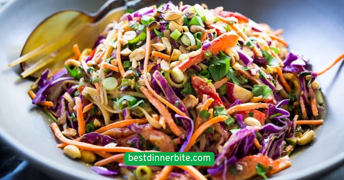 Thai Peanut Noodle Salad