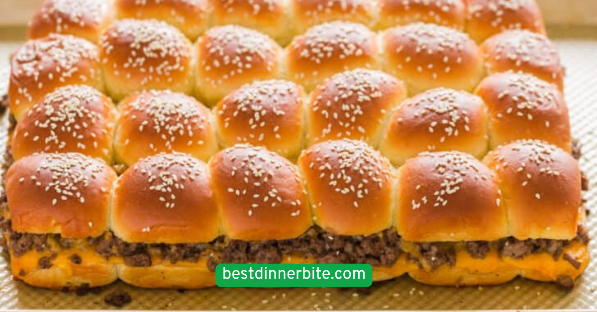 30-Minute Cheeseburger Sliders