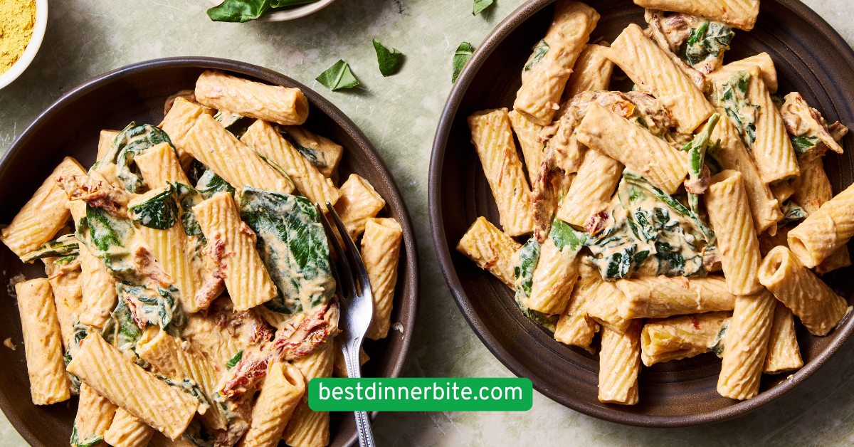 Creamy Tuscan Spinach Pasta