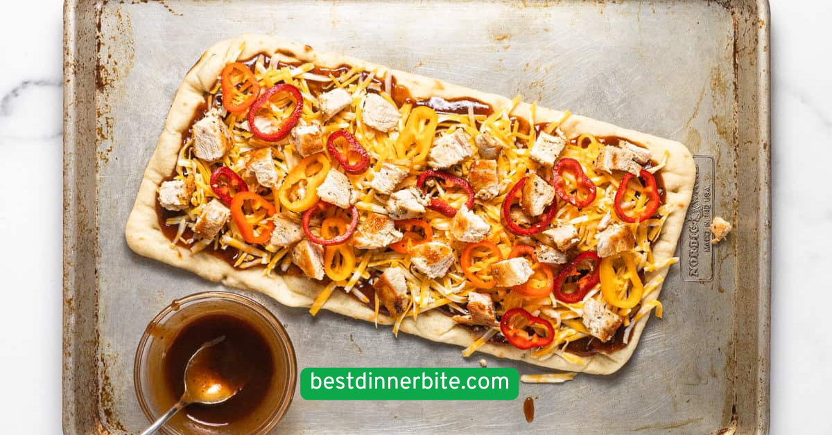 Sheet Pan BBQ Chicken Flatbreads